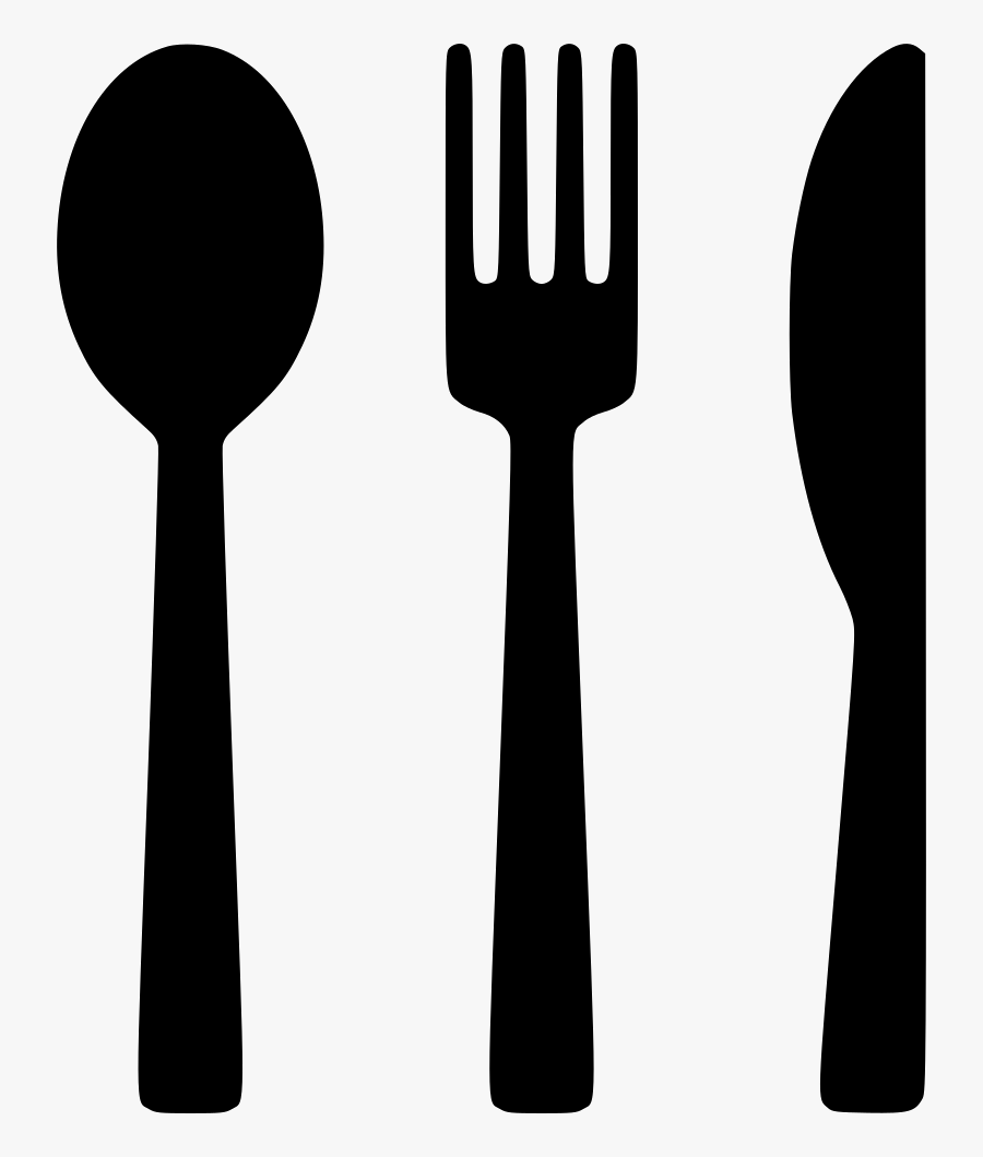 Transparent Dinnerware Clipart - Svg Fork, Transparent Clipart