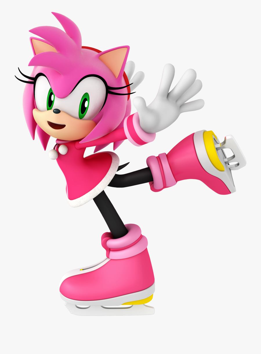 Mario & Sonic Ice Skating - Mario 8 Sonic At The Olympic Winter Games Sochi 2014, Transparent Clipart