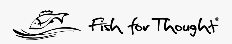 Fish For Thought Logo, Transparent Clipart