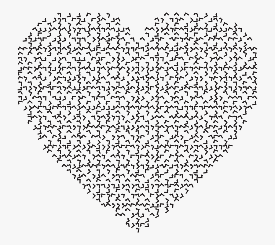 Cr Alphabet Images In Heart, Transparent Clipart