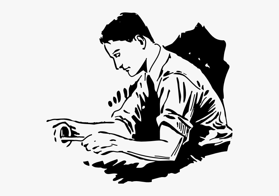 Free Vector Handy Man Fixing Clip Art - Working Man Pictures Clip Art, Transparent Clipart