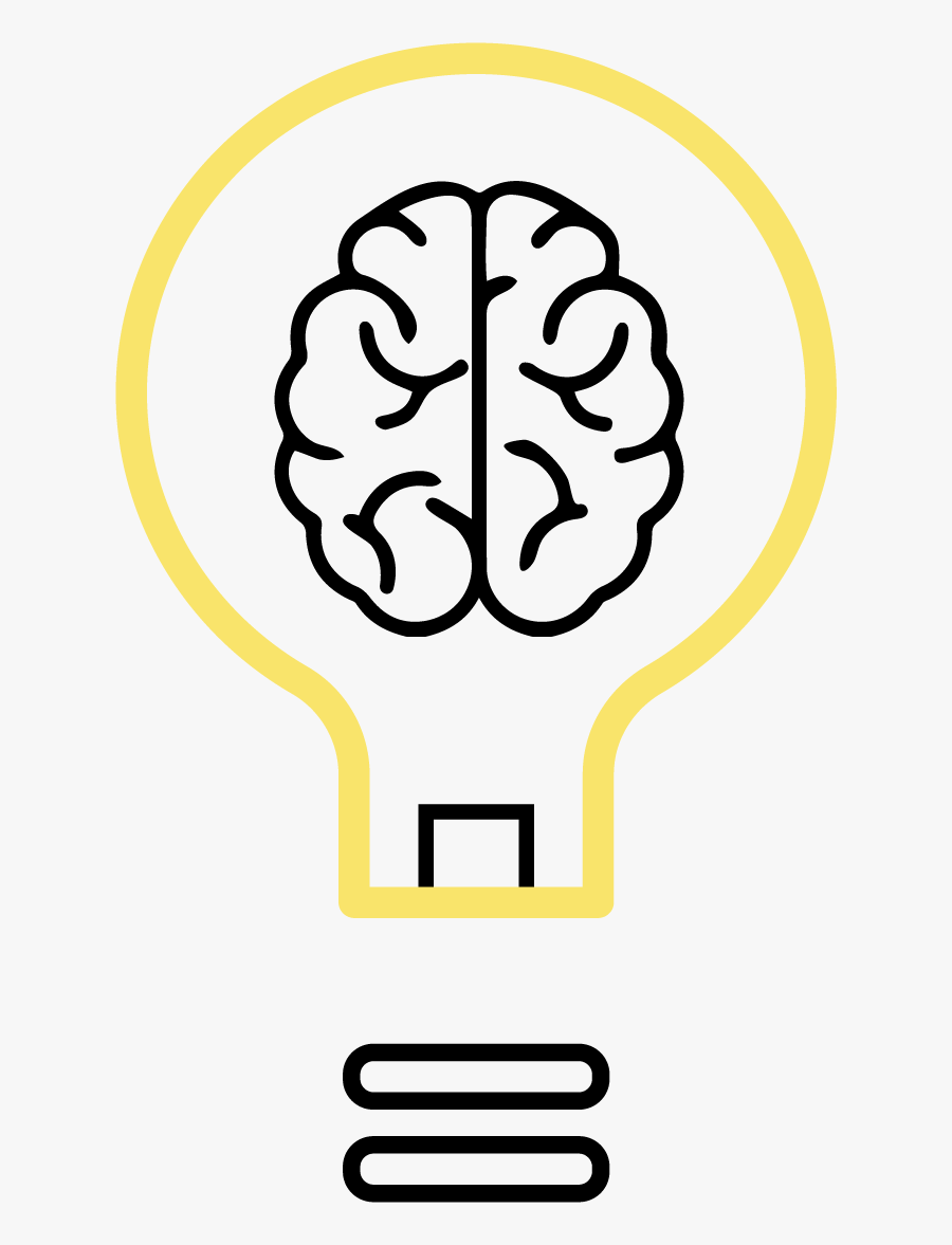 Brain Icon, Transparent Clipart