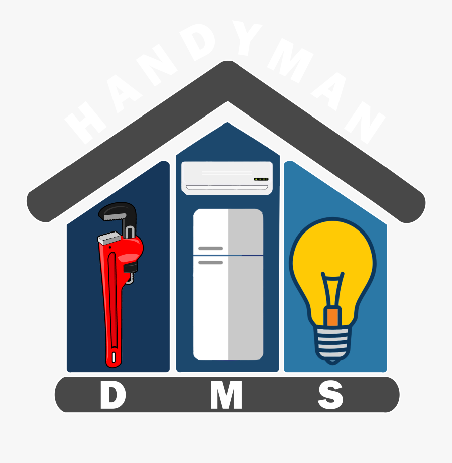 Domestic Maintenance Logo, Transparent Clipart
