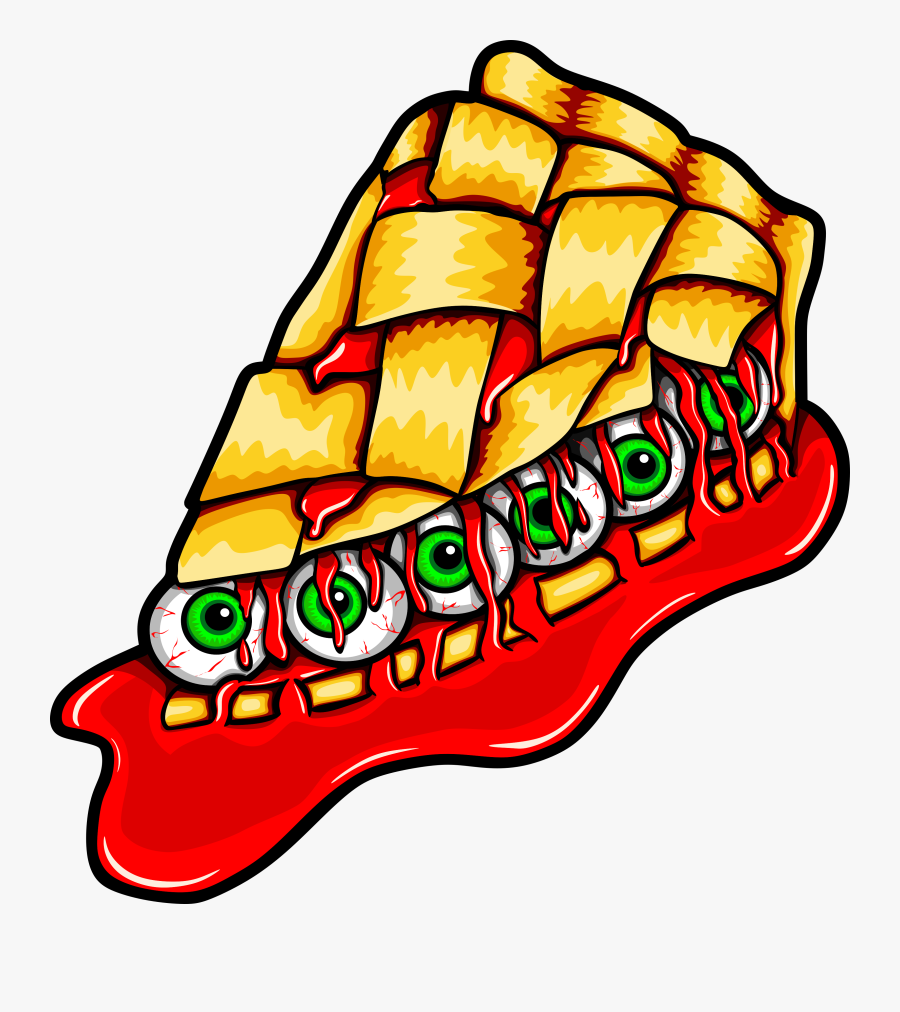 Eyeball Pie, Transparent Clipart