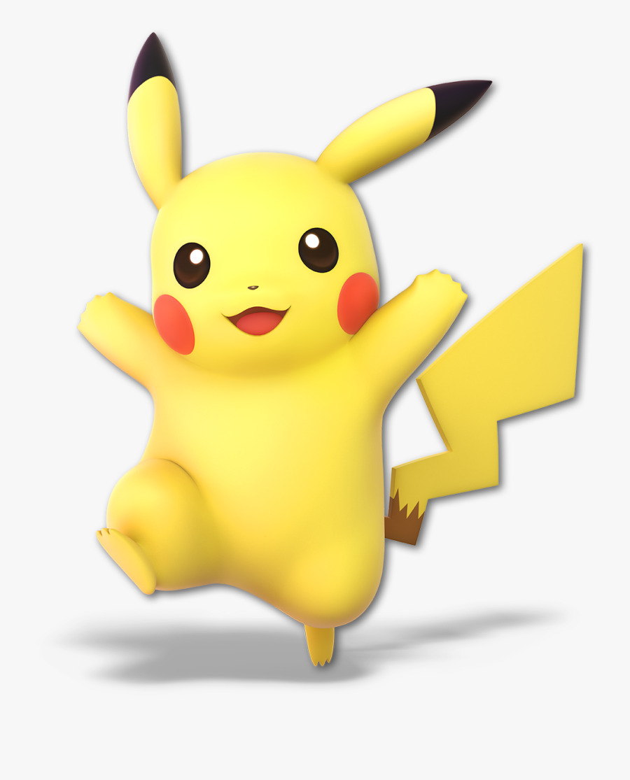 Yellow Cartoon Mammal Rabbit Vertebrate Rabits And - Super Smash Bros Ultimate Pikachu, Transparent Clipart