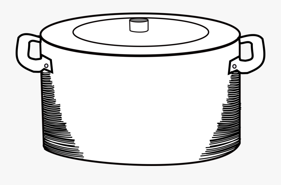 Line Art,area,monochrome Photography - طنجرة Clipart, Transparent Clipart