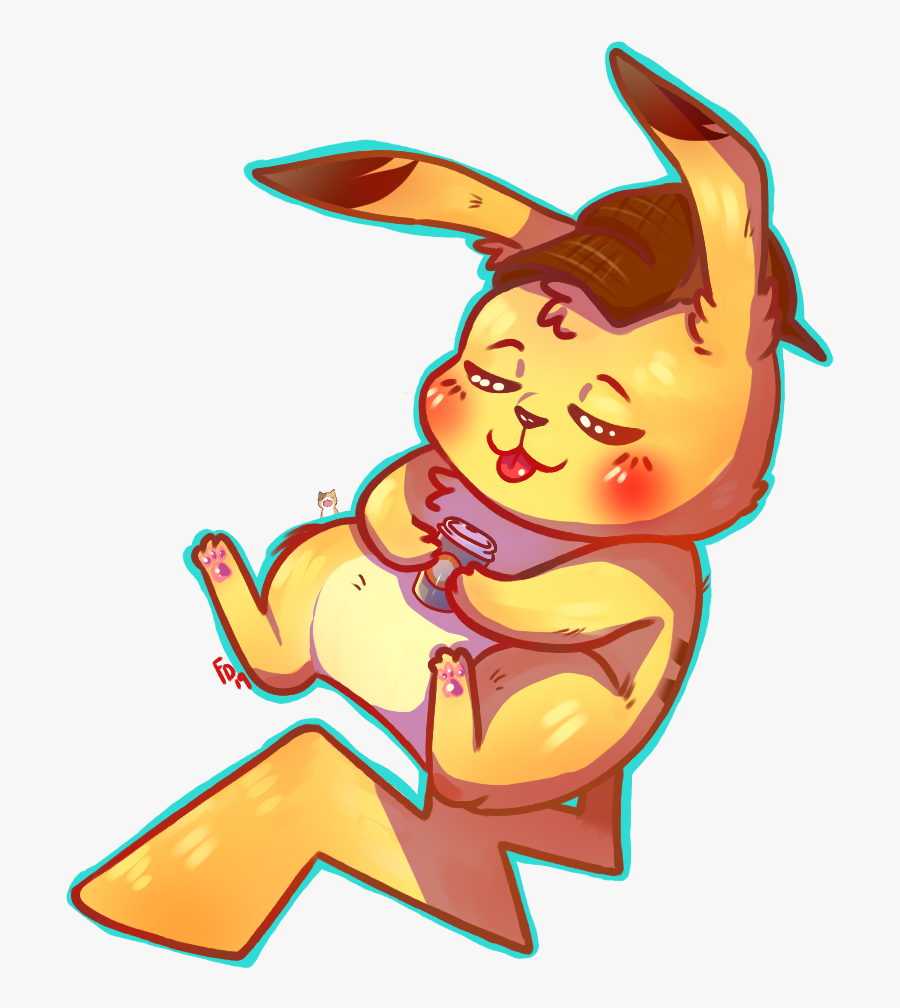Detective Pikachu [p] - Cartoon, Transparent Clipart