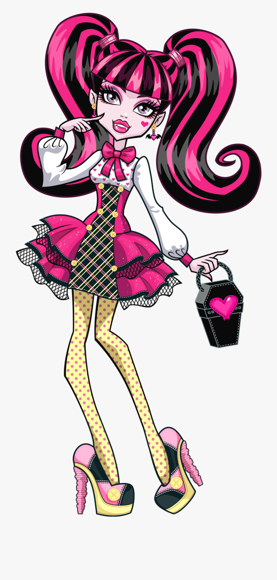 Monster High Draculaura Cartoon, Transparent Clipart