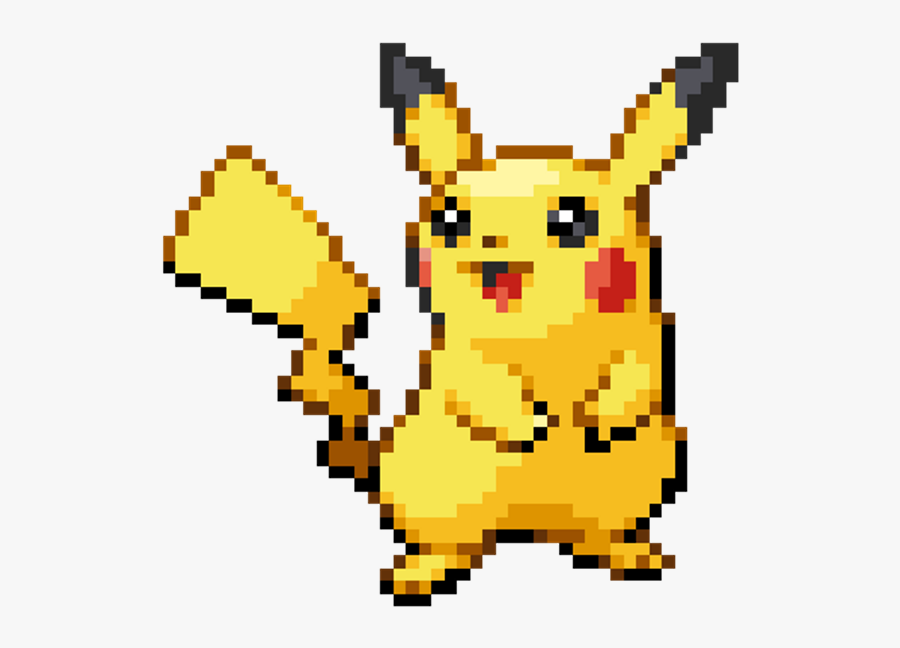Pikachu Clipart Pokemon Pixel - Pikachu, Transparent Clipart