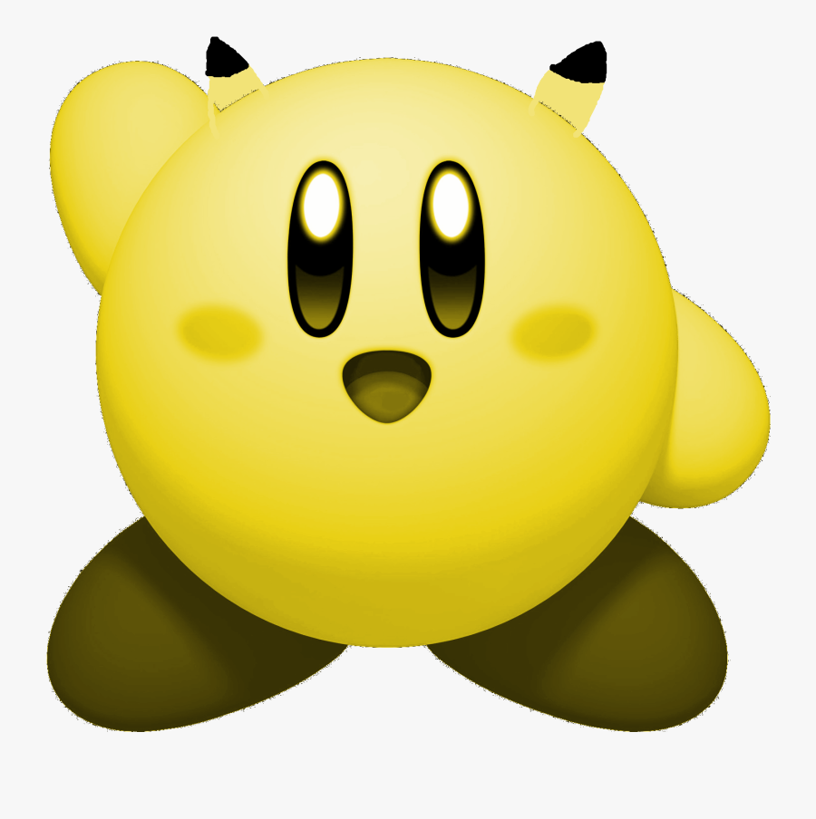 Kirby Clipart Pikachu - Kirby Pikachu, Transparent Clipart