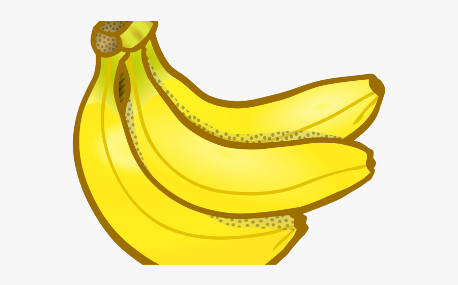 Banana Clip Art Black And White, Transparent Clipart