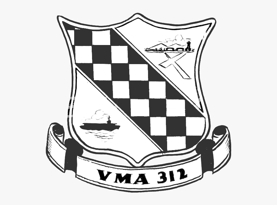 Marine Attack Squadron 312 Insignia, 1952, Transparent Clipart