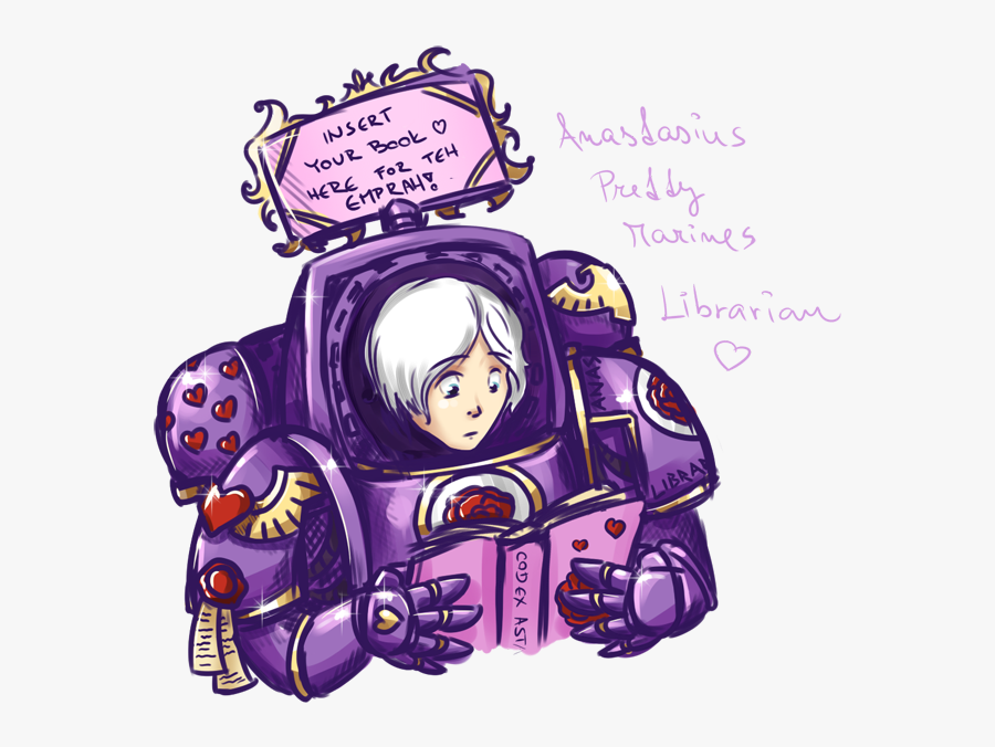 Insert Nastarius Here To2 Teh Aui Librarian 0 Warhammer - Warhammer 40k Fan Chapters, Transparent Clipart