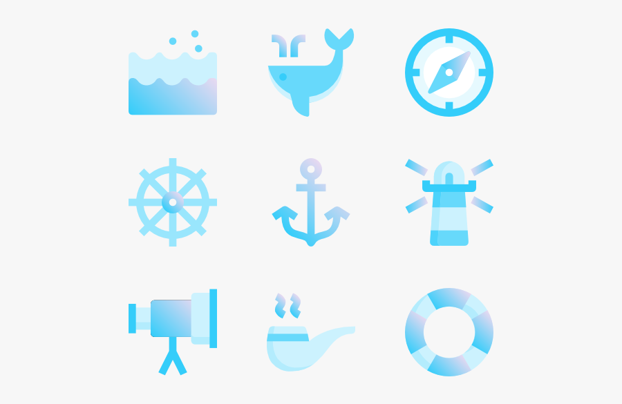 Marine - Circle, Transparent Clipart