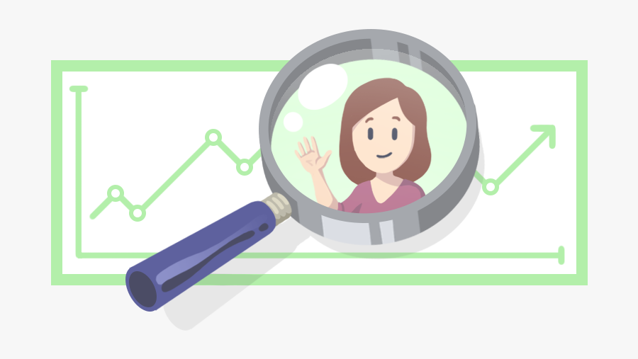 Ebusiness - Cartoon Customer Focus, Transparent Clipart