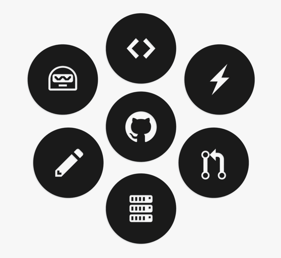 Octicon Decals Github Clip Art Transparent Library - Application Of Crm, Transparent Clipart