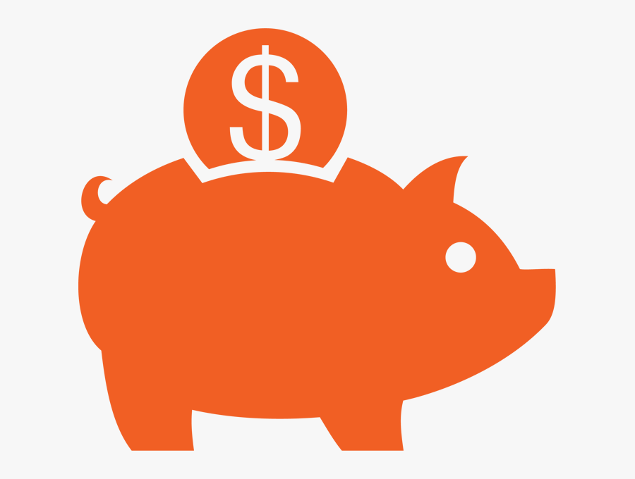 Transparent Piggy Bank Logo, Transparent Clipart