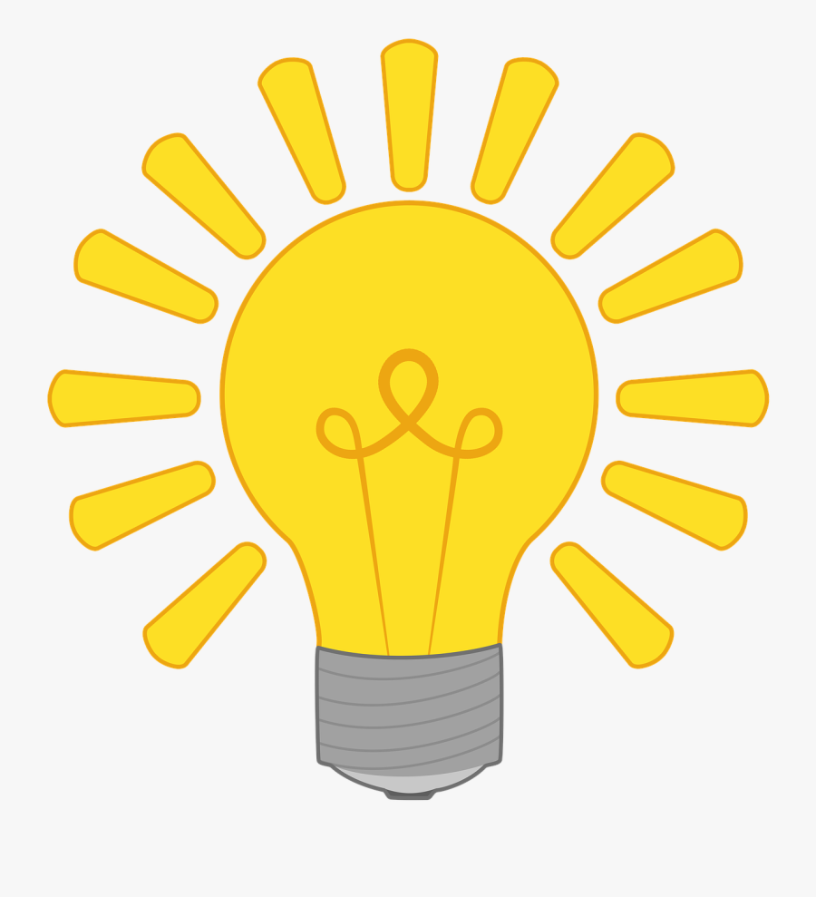 Focus Notion Bulb Free Picture - Sun Faces, Transparent Clipart