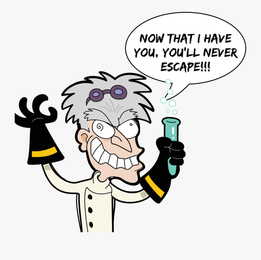 Transparent Mad Scientist Png, Transparent Clipart
