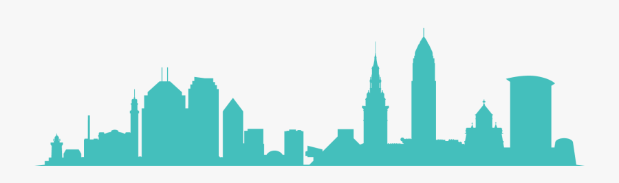 Cleveland Clip Art - Silhouette, Transparent Clipart