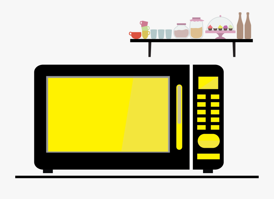 Microwave Clip Art, Transparent Clipart