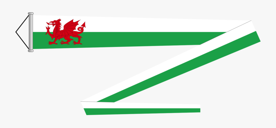 Welsh Flag, Transparent Clipart