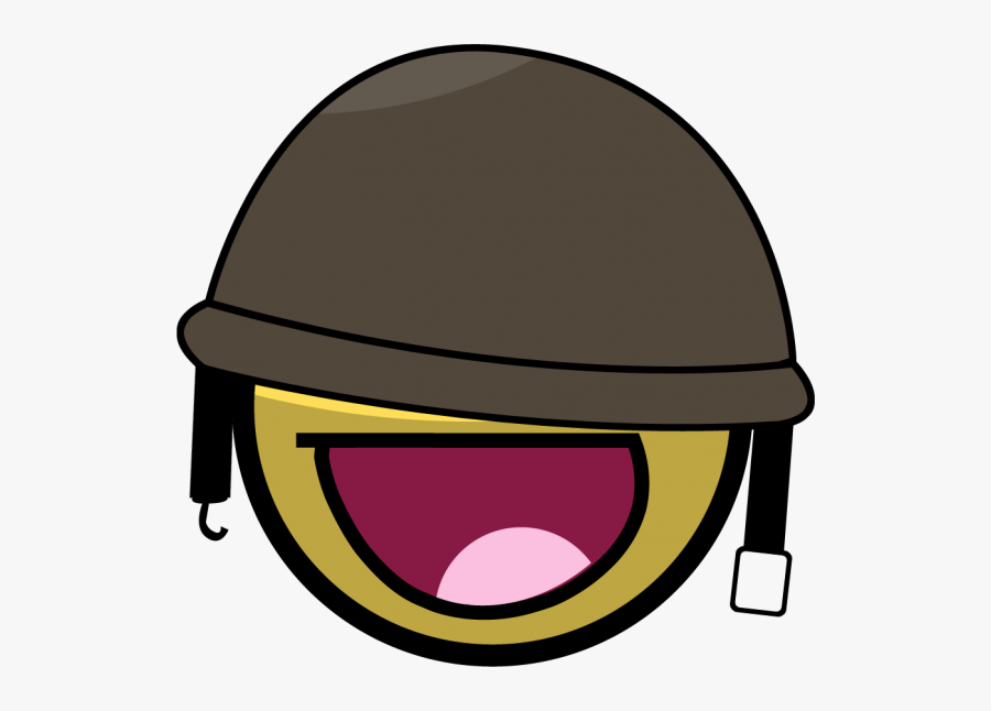 Minecraft Smiley Face Soldier Clip Art - Awesome Smiley Face, Transparent Clipart