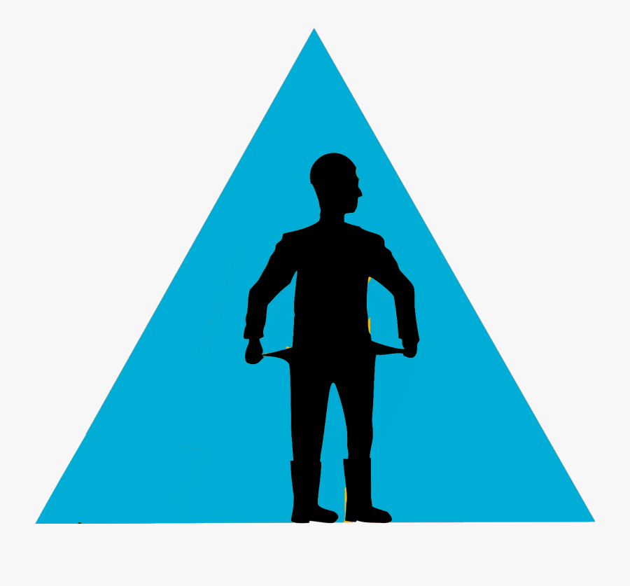 Marketing With No Money - Triangle, Transparent Clipart