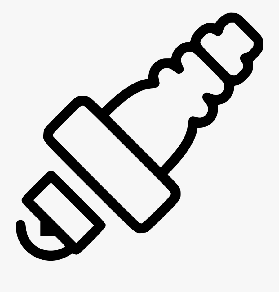 Spark Plug - Car Spark Plug Icon, Transparent Clipart