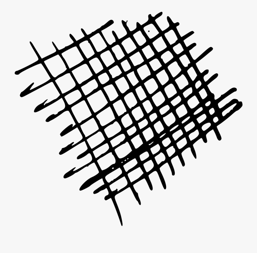 Hatching Patterns - Clipart Vector Volleyball Net, Transparent Clipart