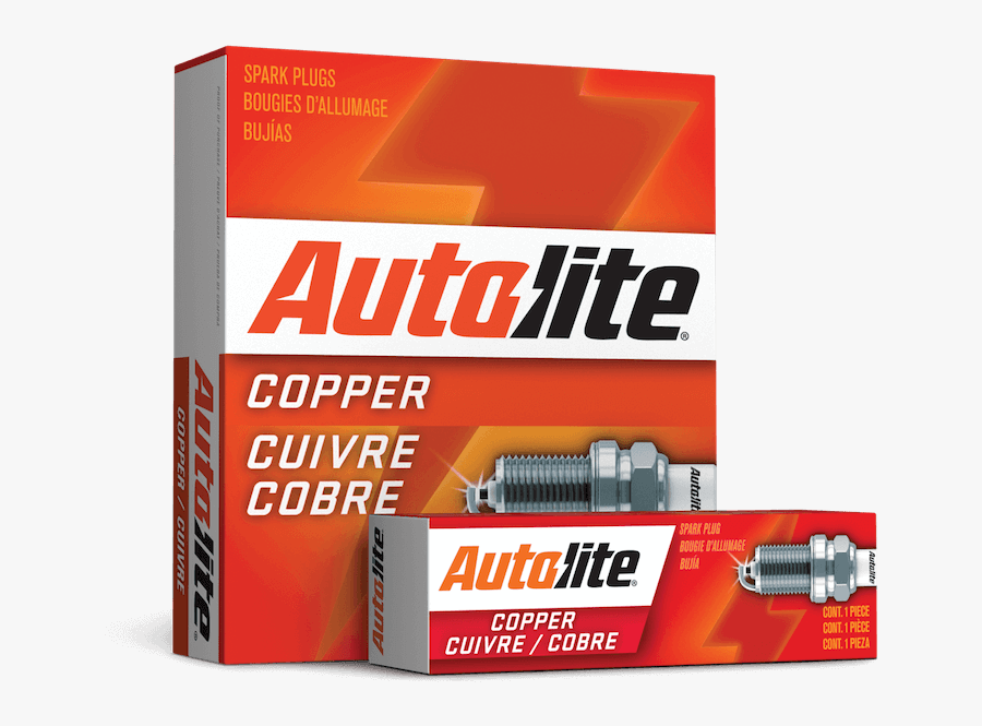 Autolite® Copper Spark Plugs - Orange, Transparent Clipart