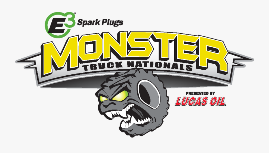 Monster Truck Nationals Logo, Transparent Clipart