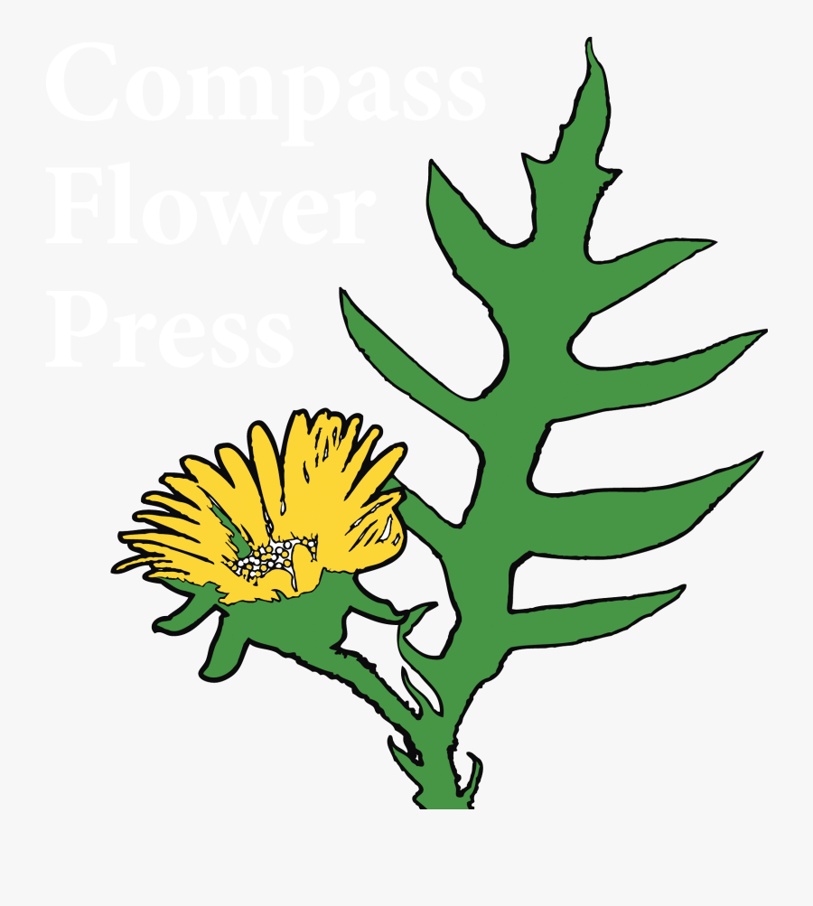 Compass Flower Press - Sunflower, Transparent Clipart