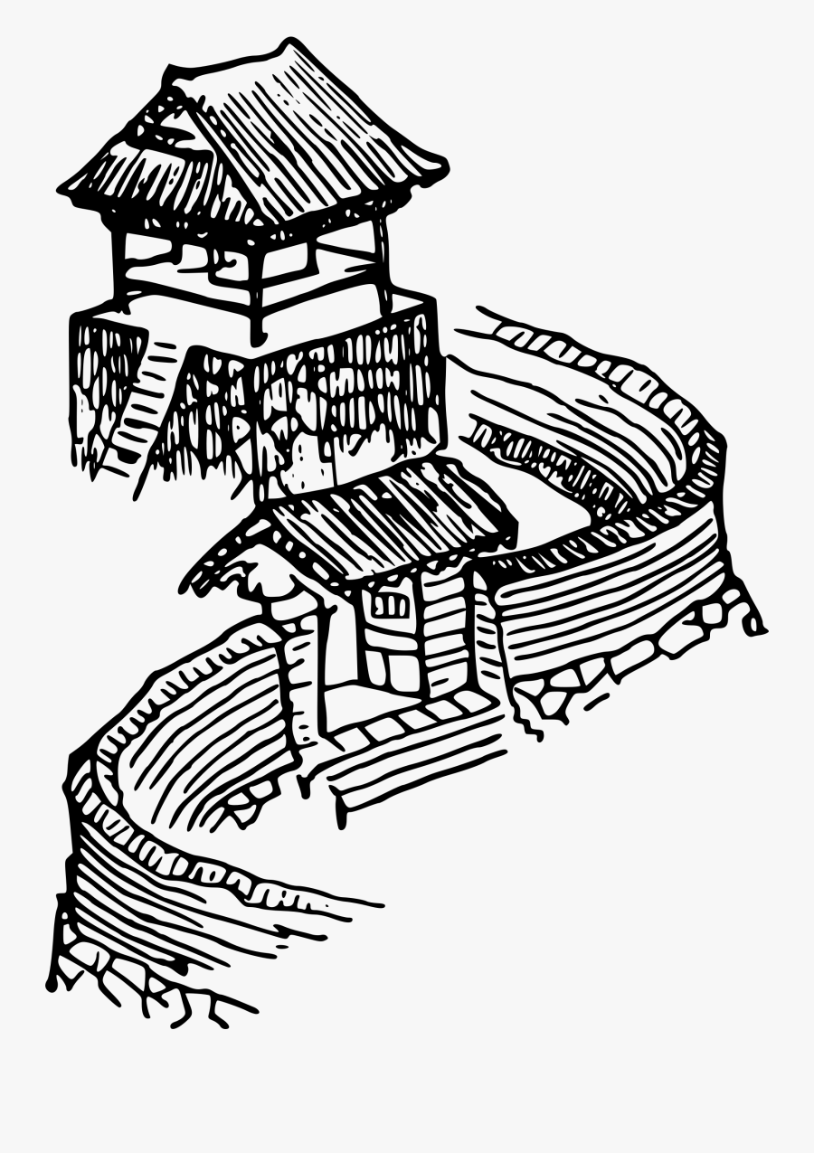 Japanese Construction Clip Arts - Japan House Vector Png, Transparent Clipart