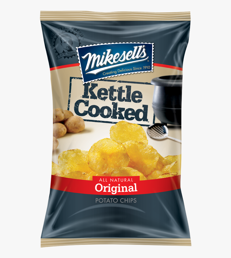 Transparent Potato Chip Png - Mikesell's, Transparent Clipart