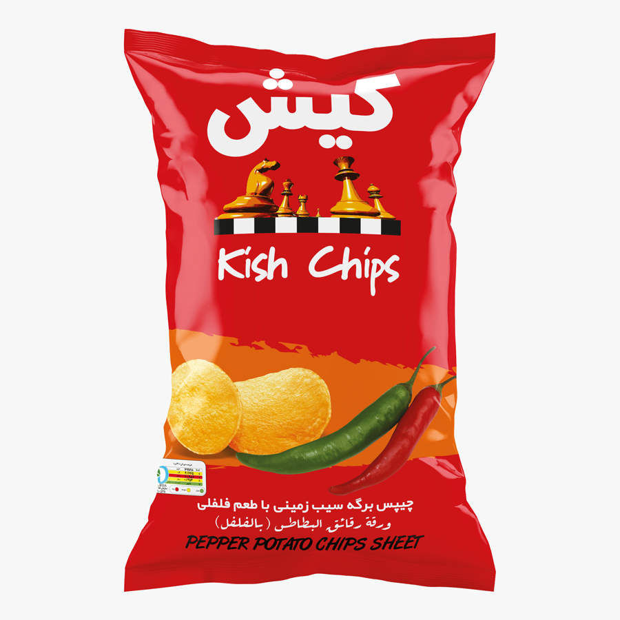 Transparent Potato Chip Png - Kish Kish Crisps, Transparent Clipart