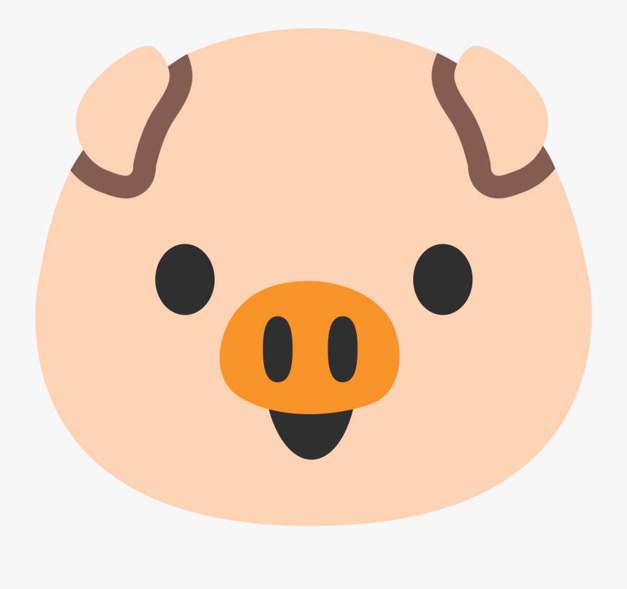 Pig Emoji Png, Transparent Clipart