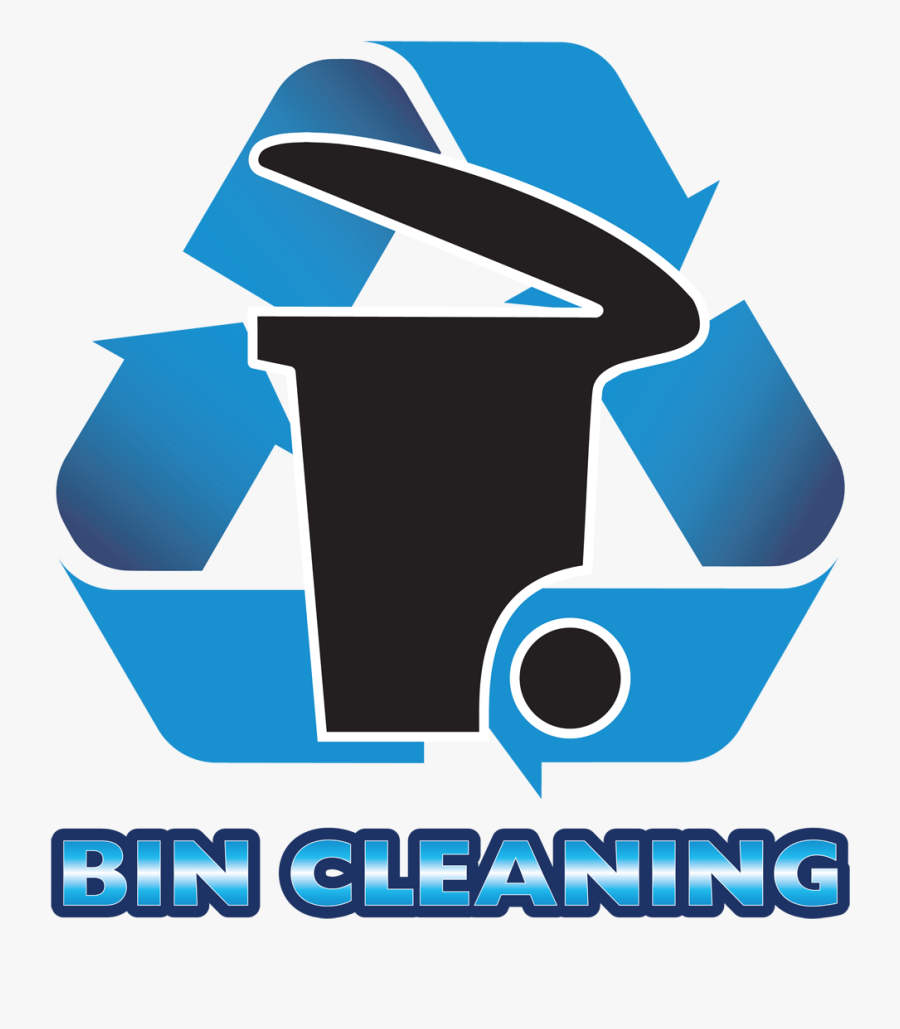 Residential Trash Bin Cleaning - Panda Recycling Symbol, Transparent Clipart
