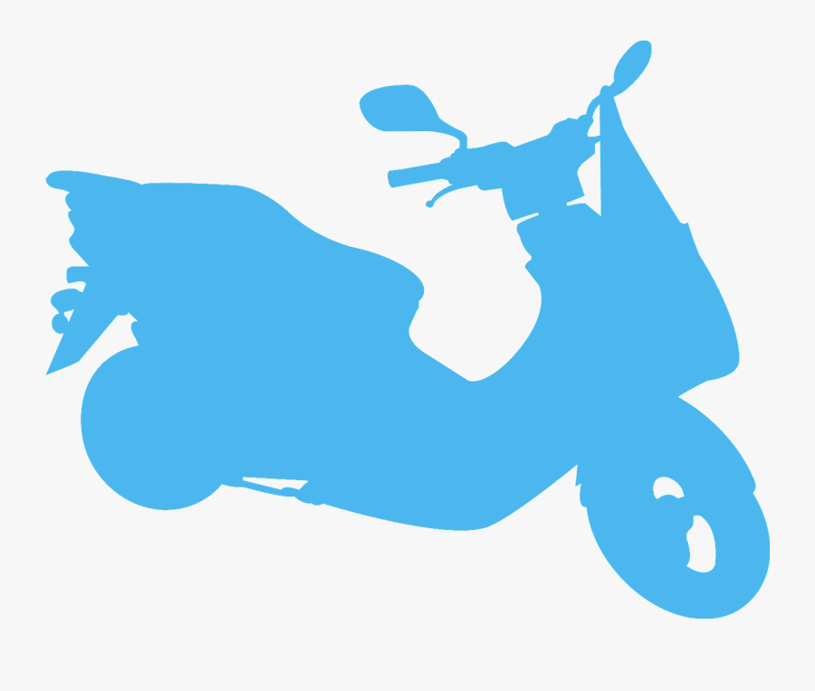 Scooters Clip Art, Transparent Clipart