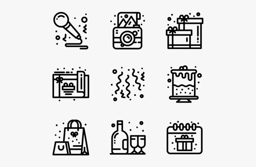 Birthday - House Chores Icon, Transparent Clipart