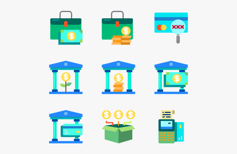 Banking And Finance, Transparent Clipart