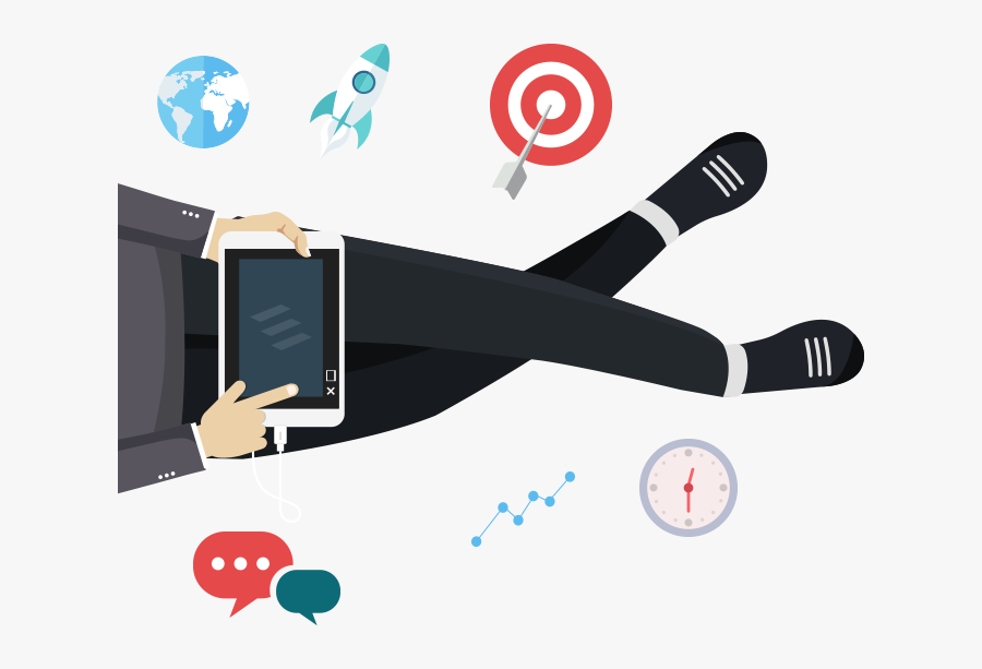 Digital Marketing Background Png, Transparent Clipart