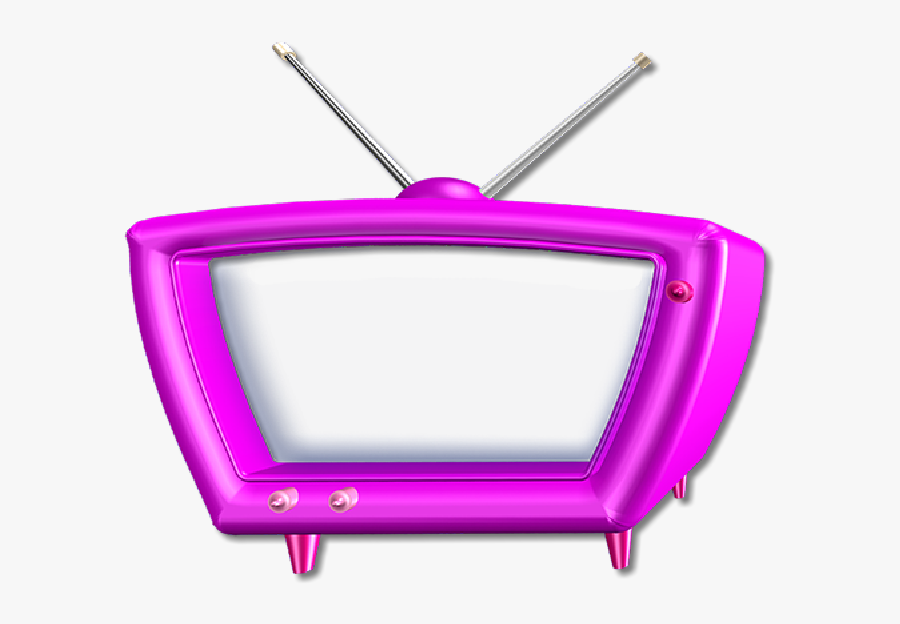 Television Set, Transparent Clipart