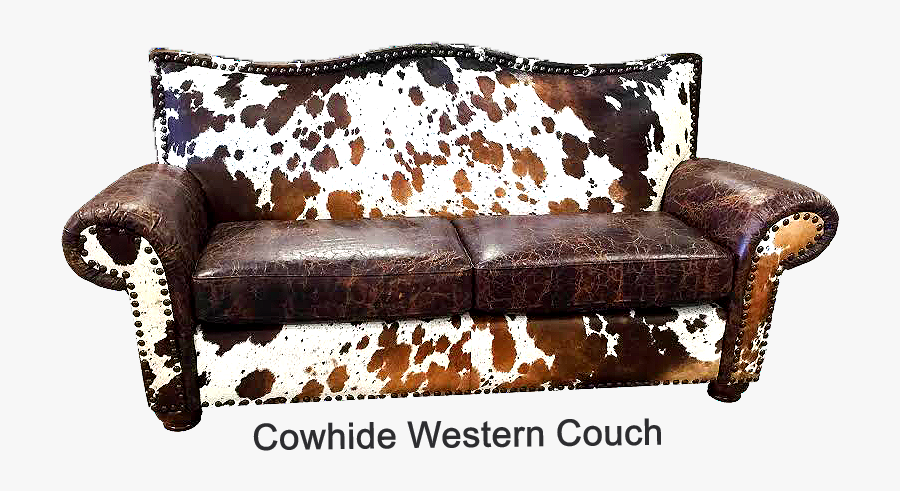 Cowhide Sofa, Transparent Clipart