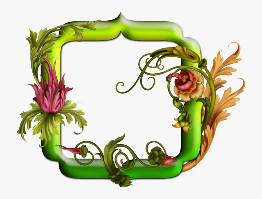 Floral Frame By Collect - Molduras Ovais Png, Transparent Clipart
