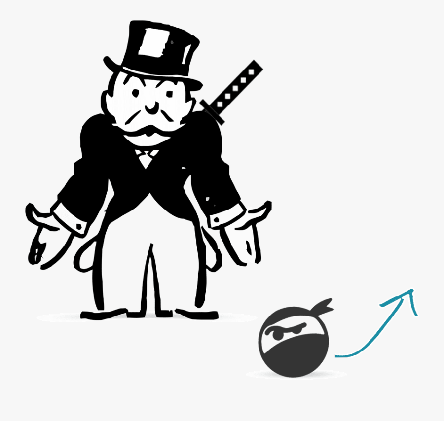 Whoops That"s A 404 - Rich Uncle Pennybags Broke, Transparent Clipart