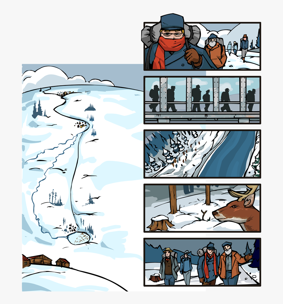 The Train Leaves Minneapolis And Arrives At Aitkin - Cartoon, Transparent Clipart