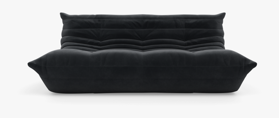 Togo Ligne Roset - Togo Ligne Roset Black, Transparent Clipart