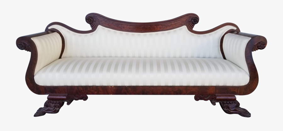 Clip Art Antique Couches - Studio Couch, Transparent Clipart