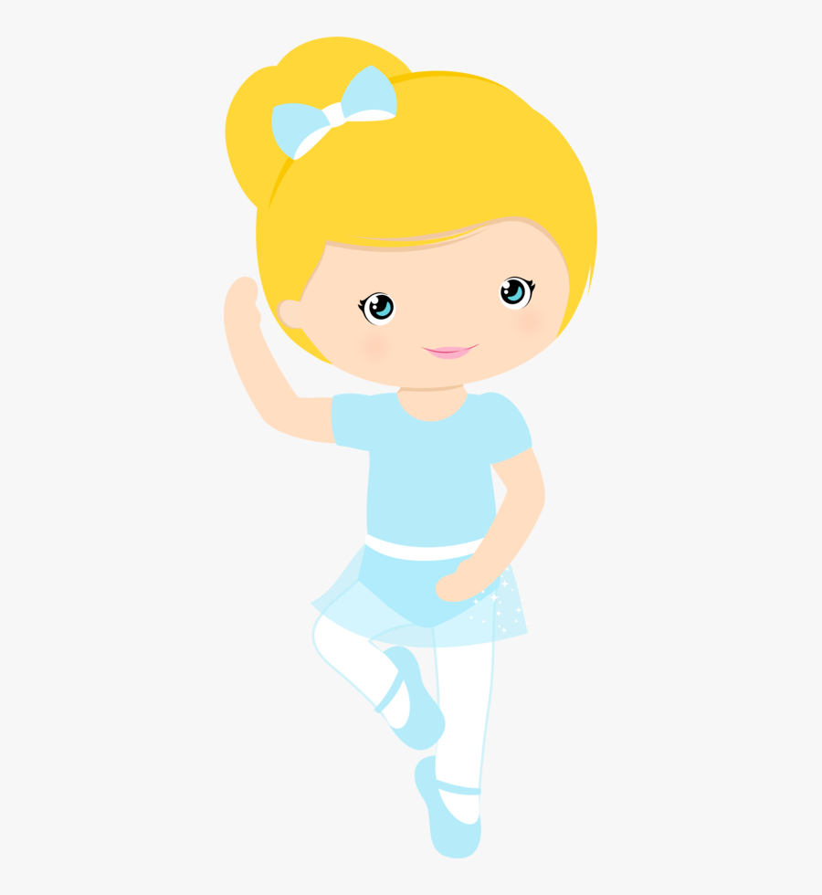 Ballerina Cookies, Ballerina Party, Ballerina Dancing, - Bailarina Infantil Desenho Loira, Transparent Clipart